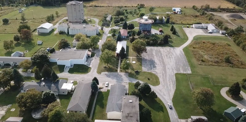 Port Austin Air Force Station - From Skycam Media On Youtube (newer photo)